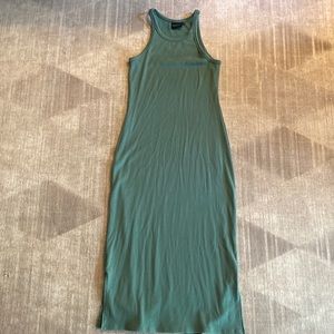 Richer Poorer ~ Vintage rib midi dress